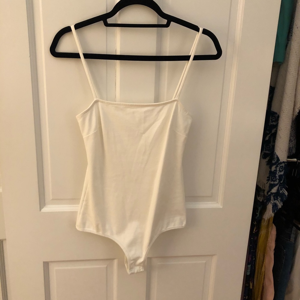 Free People Spaghetti Strap Bodysuit